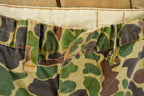 Vintage 1960s Saftbak Duck Camo Hunting Pants Men's 37 x 30 /