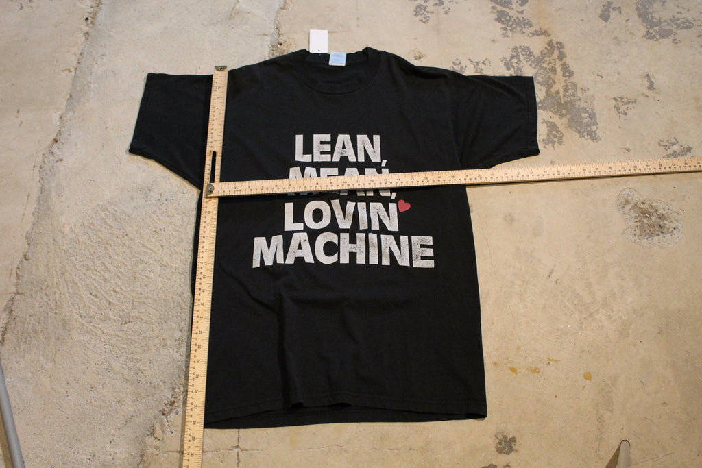 Vintage 1990s Lean Mean Lovin' Machine Graphic T Shirt / Funny Graphic / Comedy T Shirt / 90s / Made In Canada