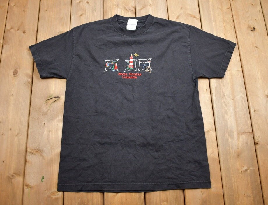 Vintage 1990s Nova Scotia Canada T-Shirt