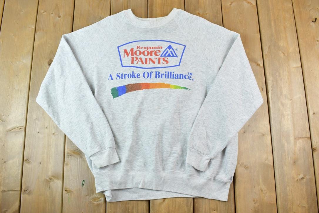 Vintage 1990s Painting St Cloud MI Crewneck Sweatshirt