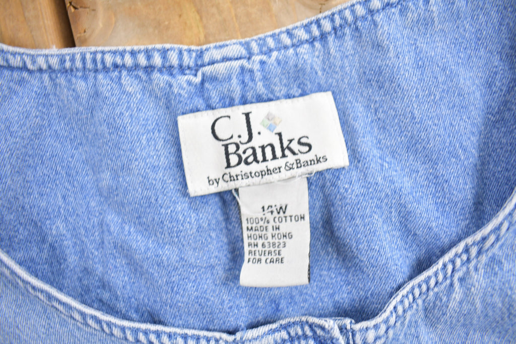 Vintage 1990s Christopher Banks Denim Dress