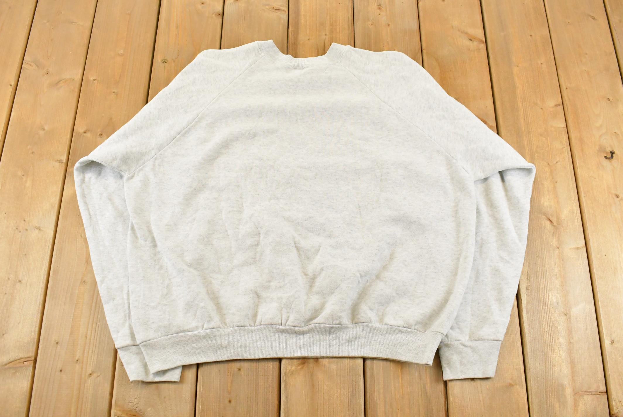 Vintage 1990s Fruit of the Loom Blank Crewneck Sweatshirt Men's 2XL