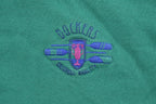 Vintage 1990s Green Dockers Levis Blank Crewneck Sweatshirt