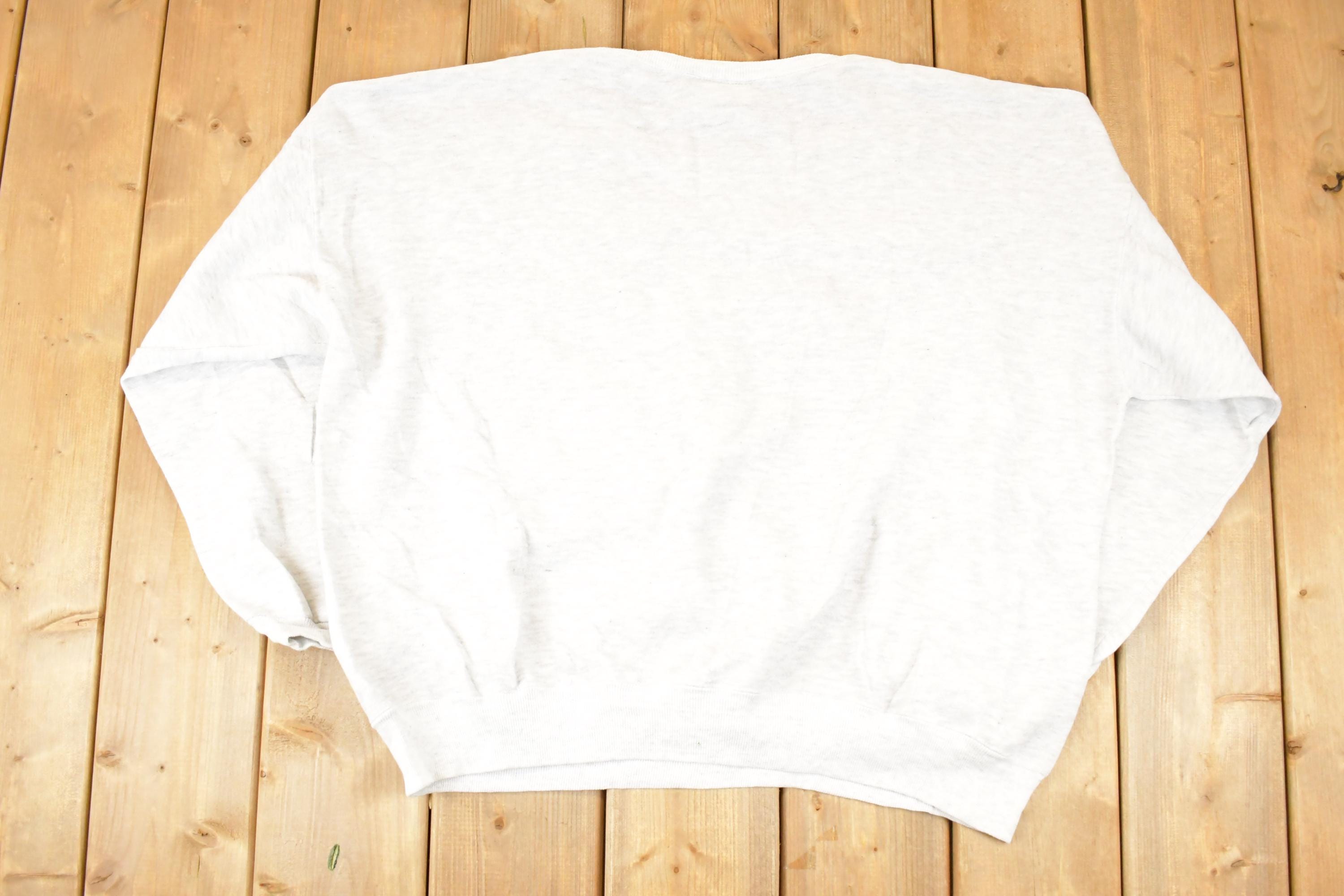 Vintage 1990s 1070 AM Legoland Graphic Print Heavyweight Crewneck Sweatshirt Mens XL