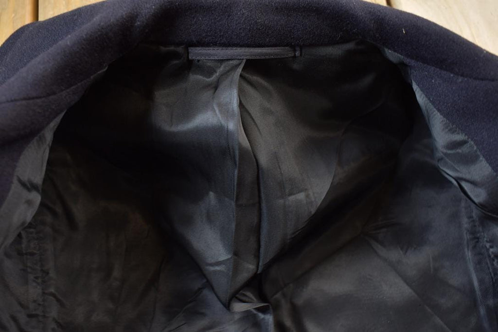 Vintage 1950s USN Naval Wool Double Breasted Jacket