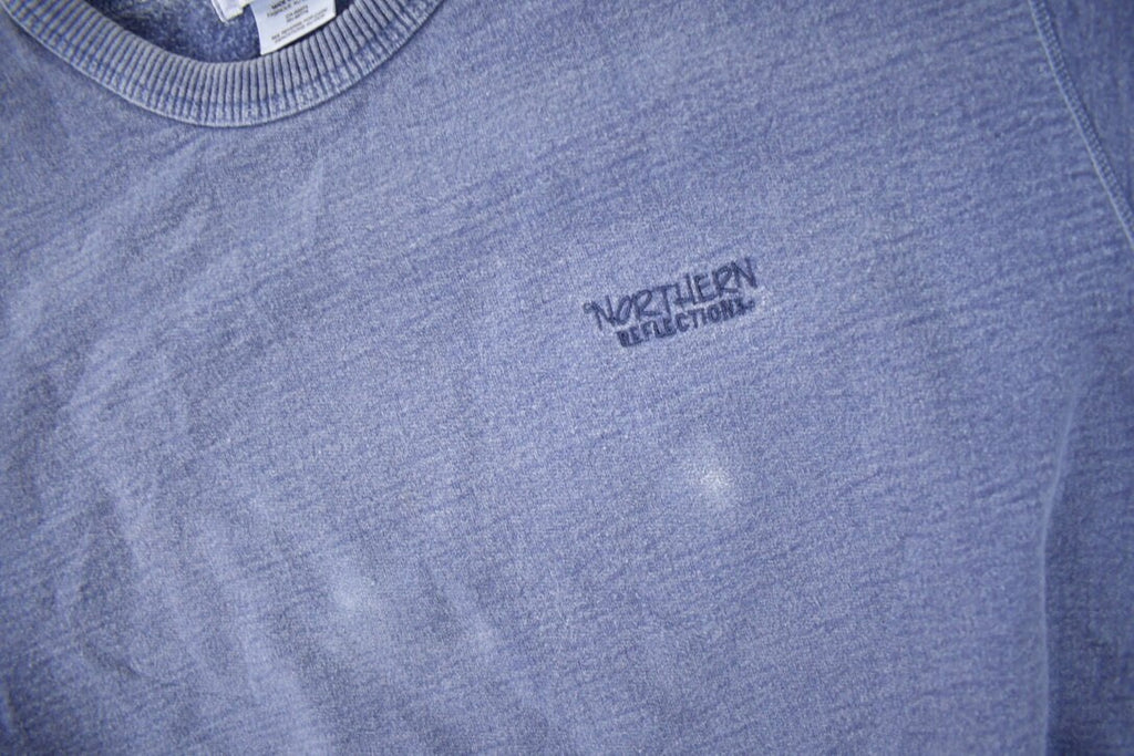 Vintage 1990s Northern Reflections Embroidered Crewneck Sweatshirt Made In Canada