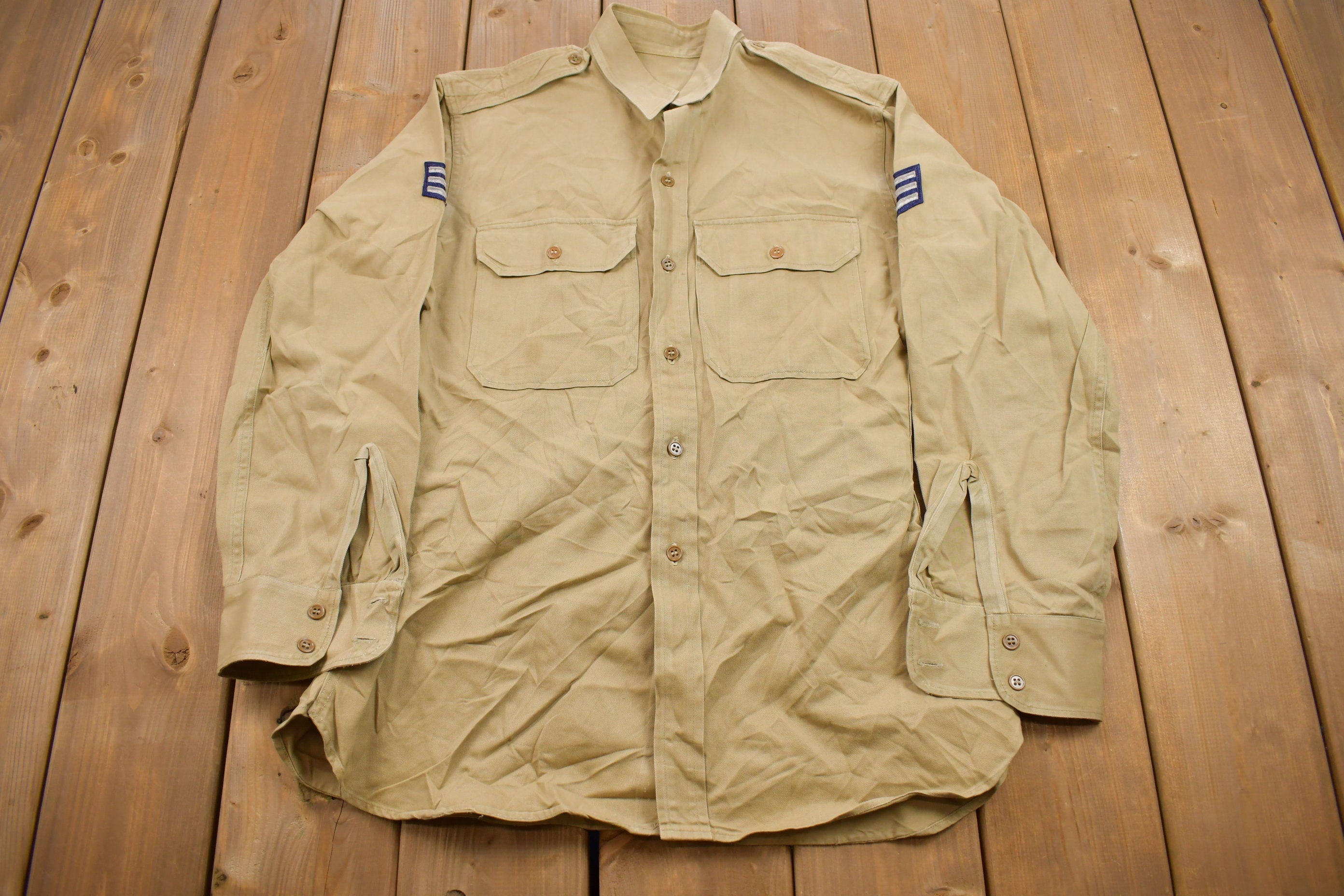 Vintage 1980s Army Military Air Force Jacket