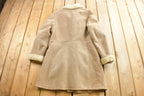 Vintage 1980s Morlands Lambskin Shearling Leather Jacket