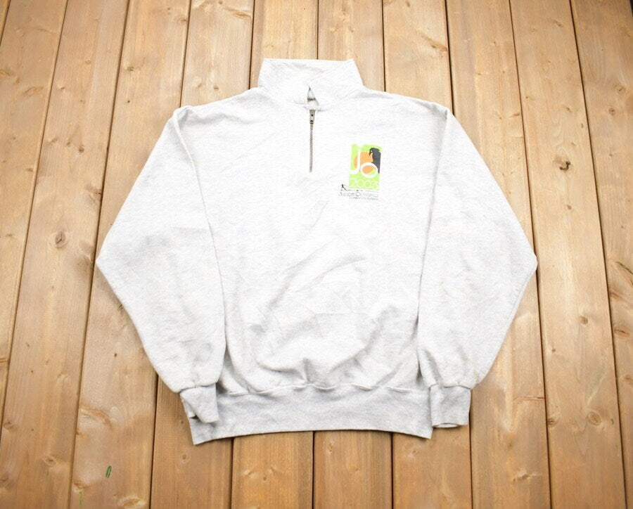 Vintage 2003 Junior Olympics Quarter Zip Sweatshirt