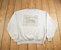 Vintage 1990s Cute Warm And Cozy Bear Crewneck Sweater Made In USA