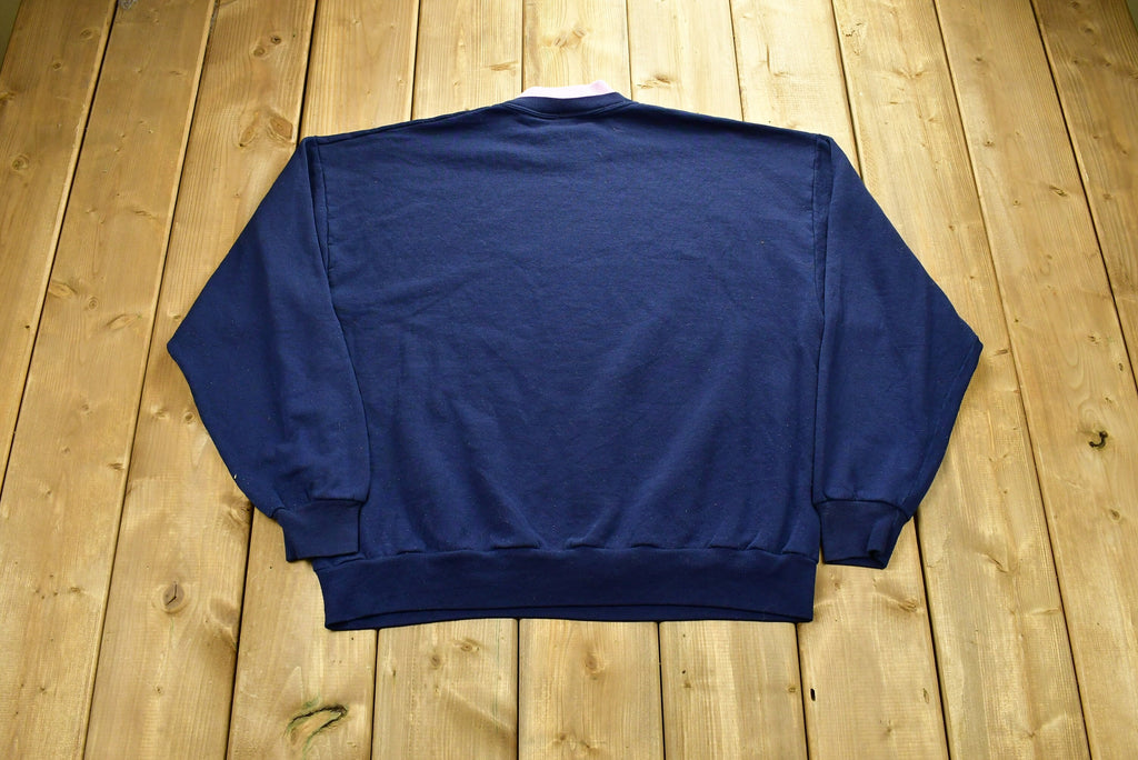 Vintage 90's Cute Heart Embroidered Crewneck