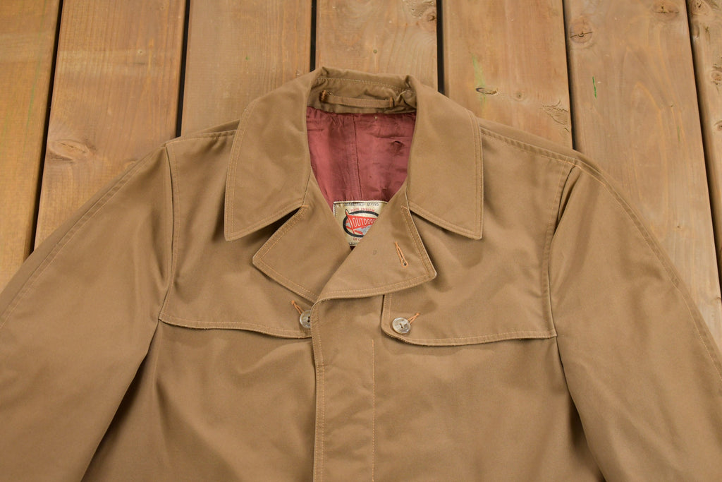 Vintage 1980s Full Length Trench Coat