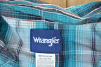 Vintage 1990s Wrangler Plaid Button Up Shirt