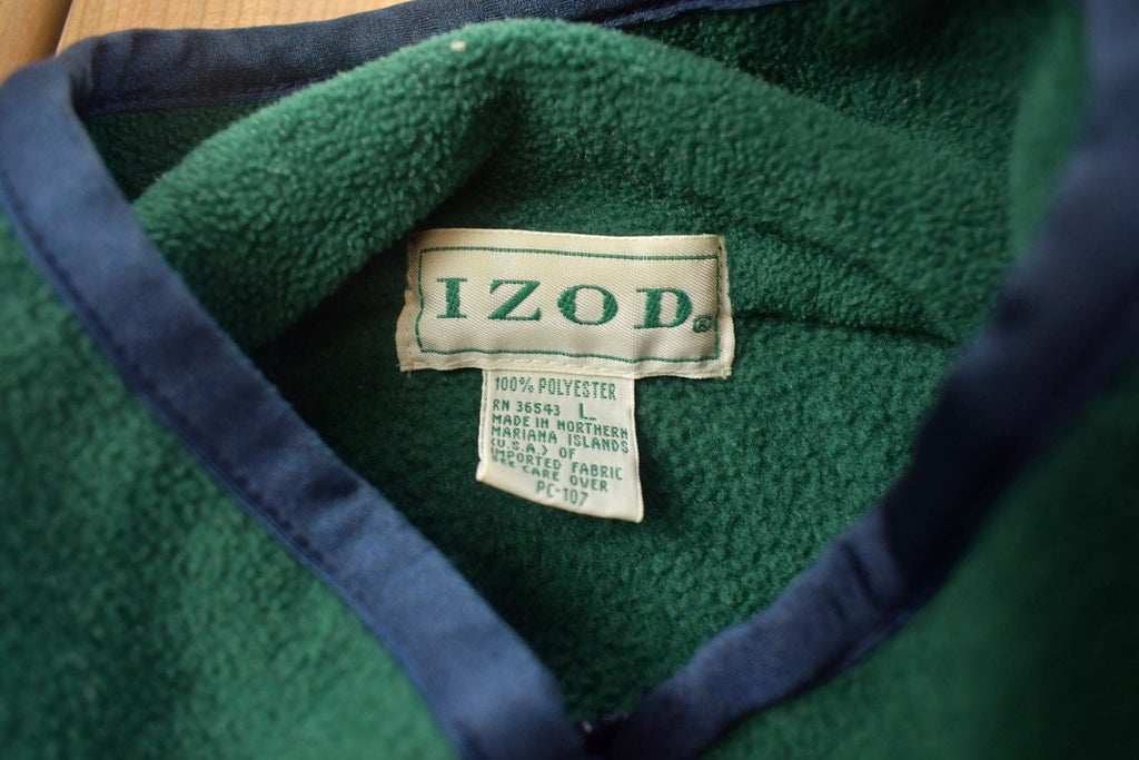 Vintage 1990s Izod Fleece Sweater