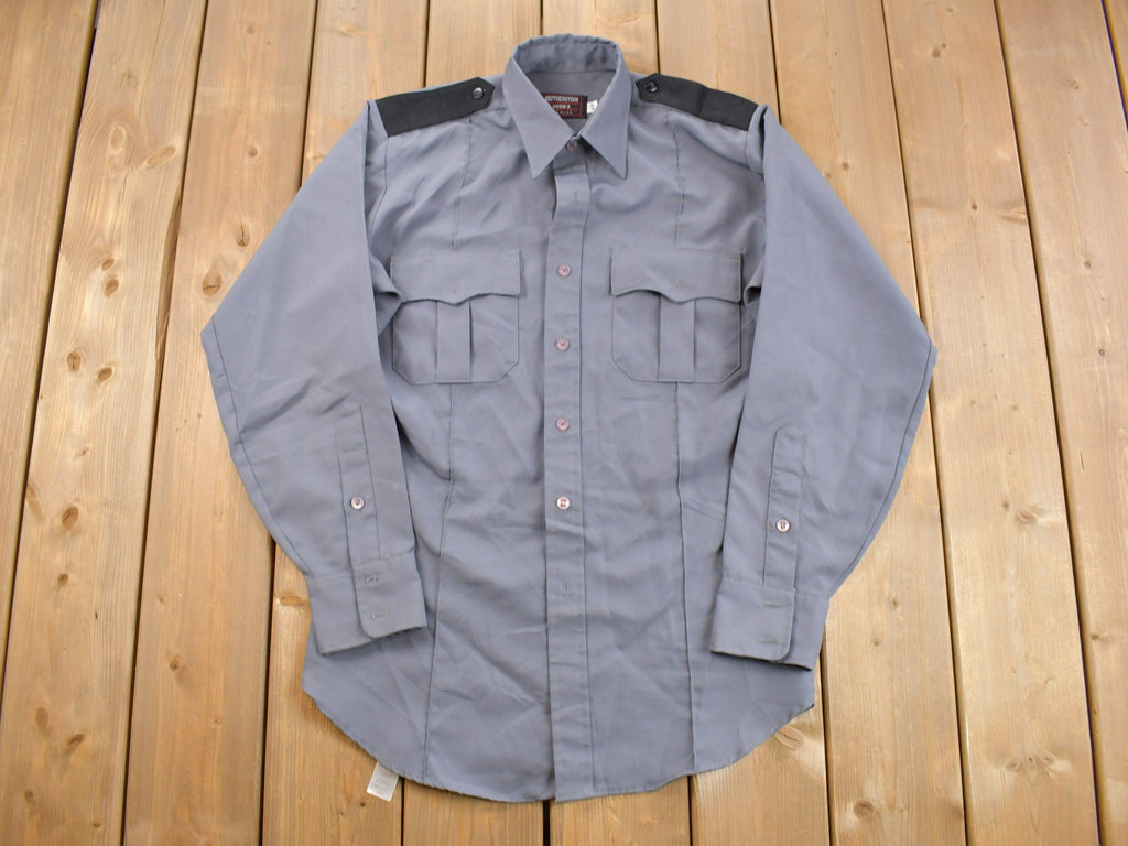 Vintage 1990s Blank Western Button Up Shirt