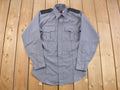 Vintage 1990s Blank Western Button Up Shirt