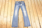 Vintage Deadstock Y2K Grace In LA Bedazzled Bootcut Low Rise Jeans Women's Size 26 x 32