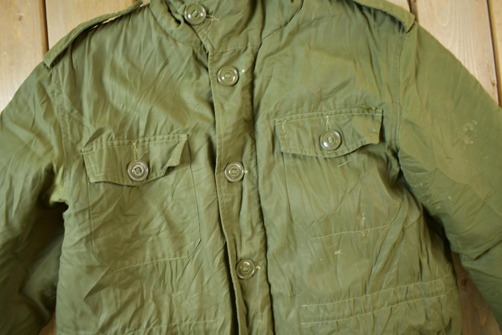 Vintage 1977 Military Cold Weather Parka Jacket