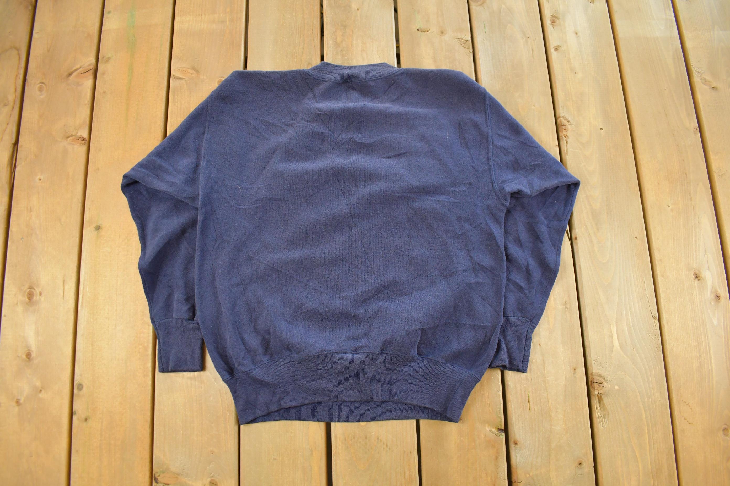 Vintage 1980s Yale University Crewneck Sweatshirt Men's Small