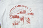 Vintage 1980s Williamsburg Virginia Graphic Crewneck Sweatshirt