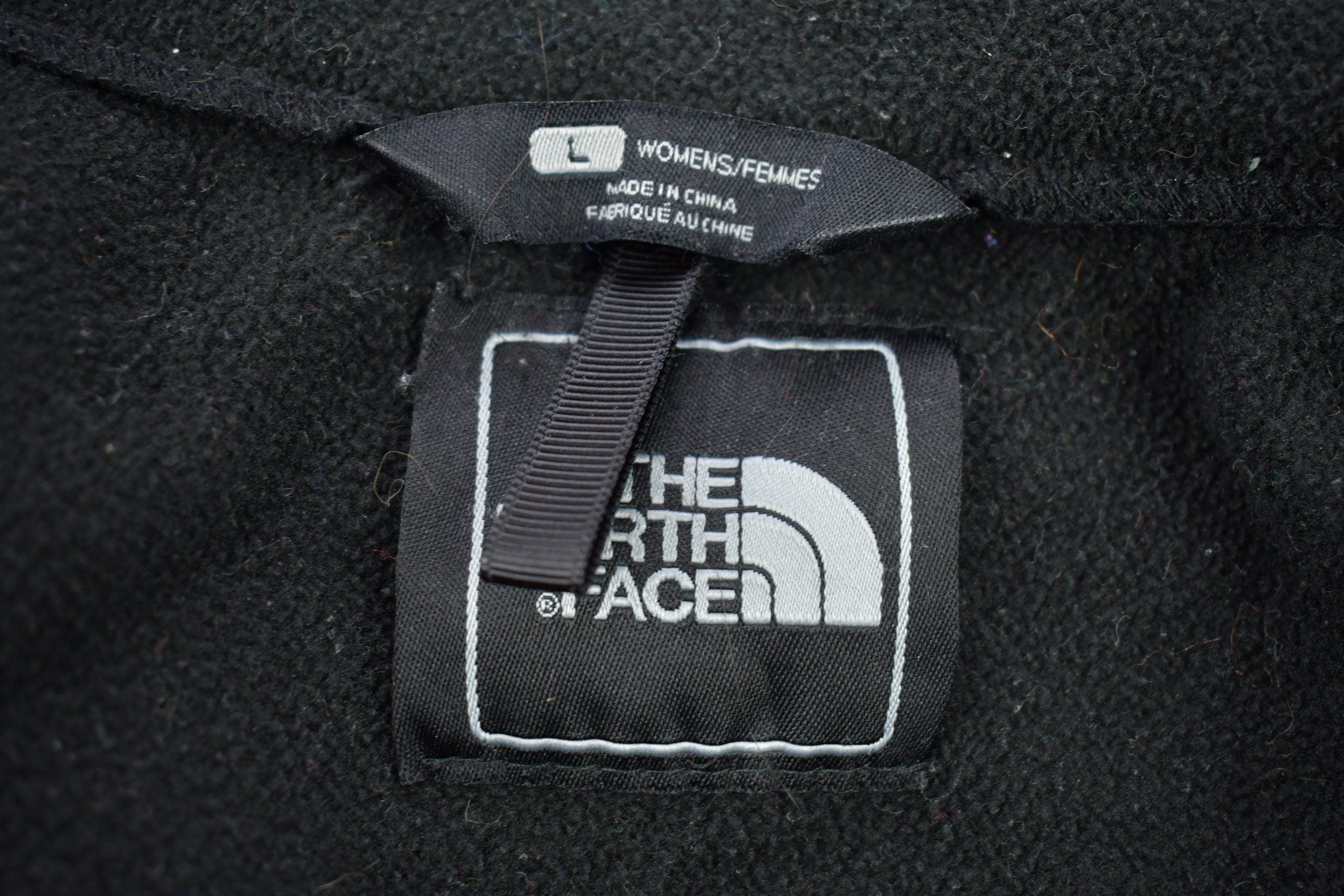 Vintage 1990s North Face Fleece Zip Up Sweater