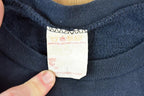 Vintage 1990s Two Wolves Outdoorsman Crewneck Sweatshirt  Embroidered  Nature Sweater  Animal Sweater