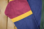 Vintage 1990s American Eagle Striped Rugby Shirt - Large