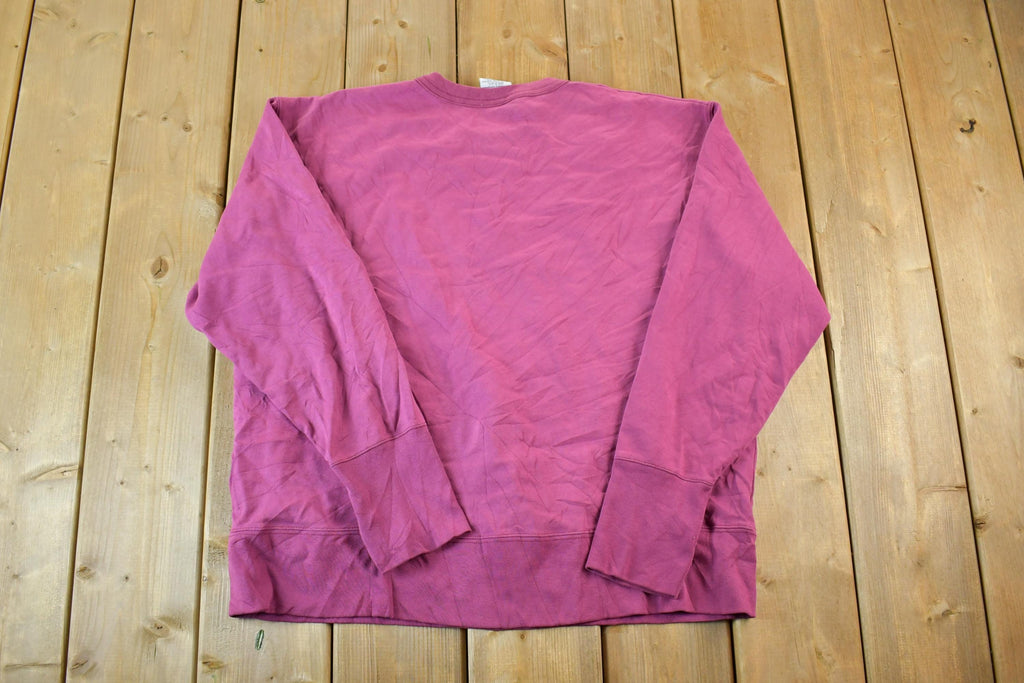Vintage 1990s Attitude Is Everything Embroidered Souvenir Crewneck Sweatshirt