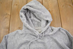 Vintage 1990s Grey Hoodie Made - Medium