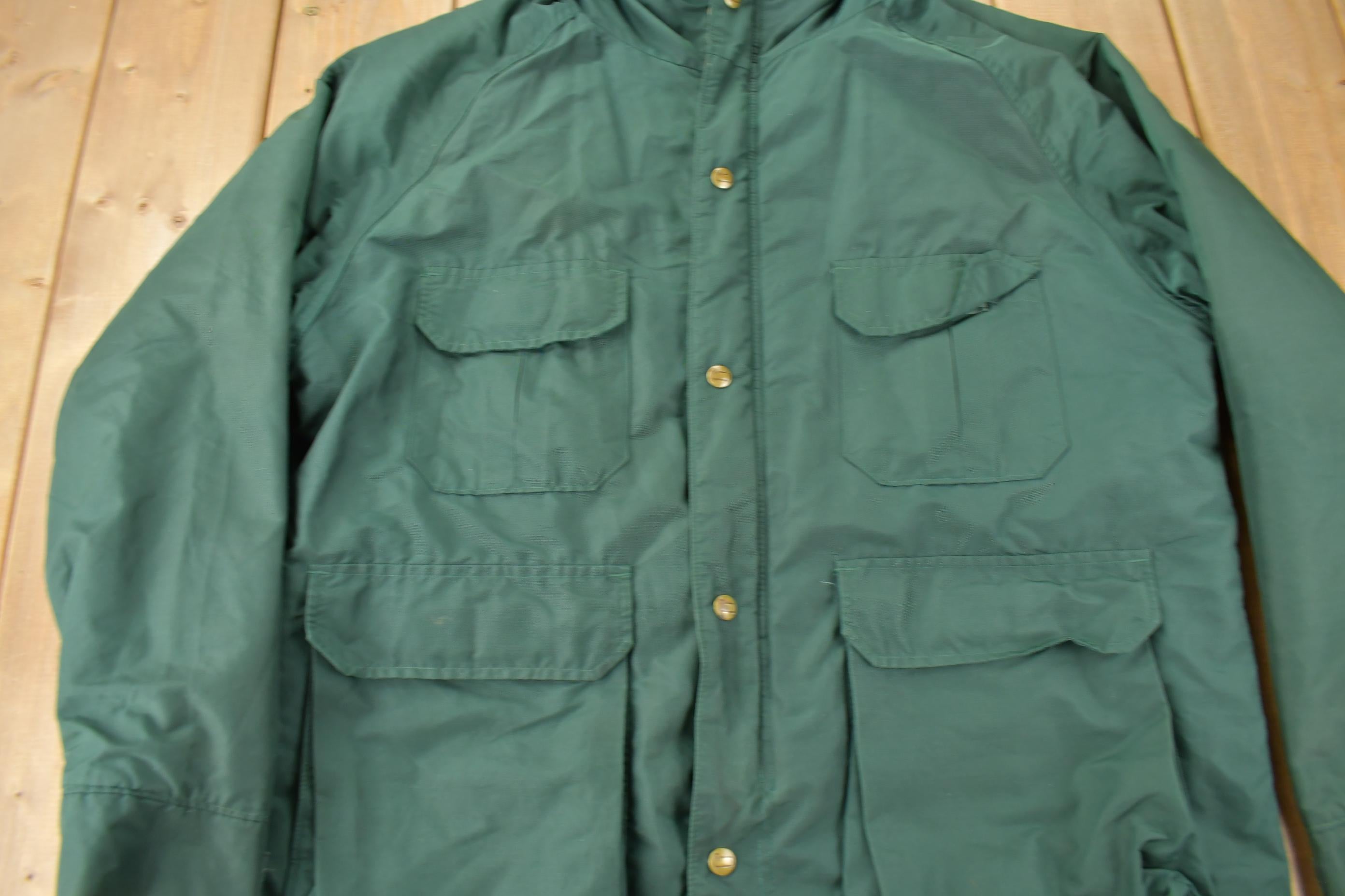 Vintage 1990s Woolrich Plaid Lined Jacket