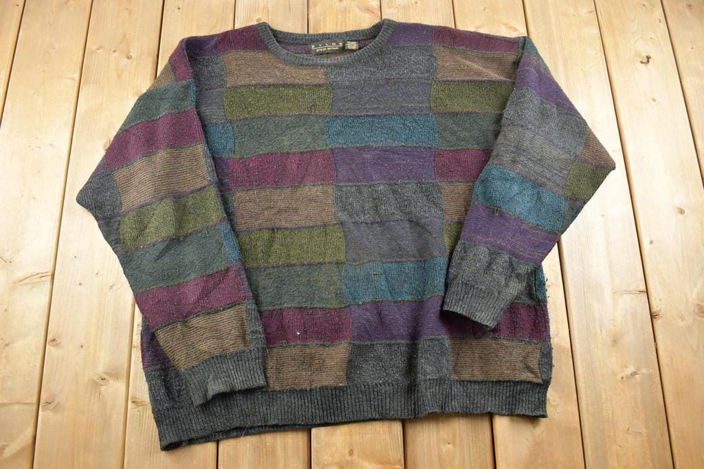 Vintage 1990s Zylds Knit Crewneck Sweater