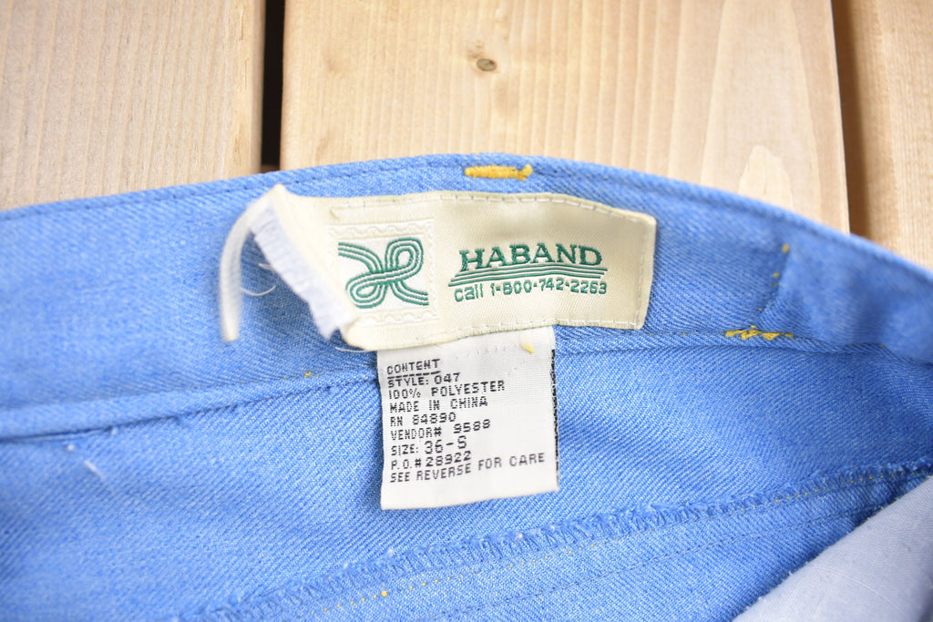 Vintage 1990s Haband Light Blue Casual Jeans Size 34 x 28