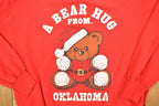 Vintage 1994 Oklahoma Bear Christmas Sweater