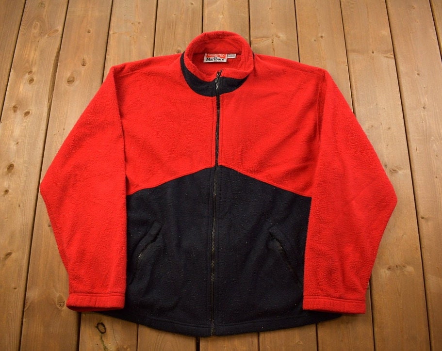 Vintage 1990s Marlboro Fleece Sweater