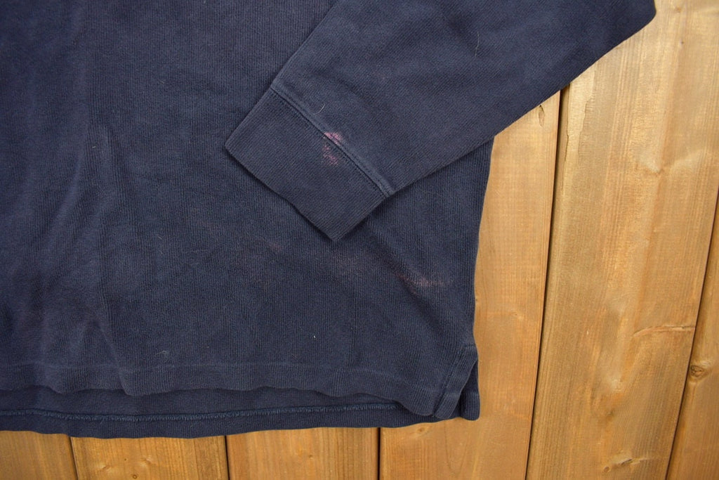 Vintage 1990s Polo Ralph Lauren Quarter Zip Sweatshirt