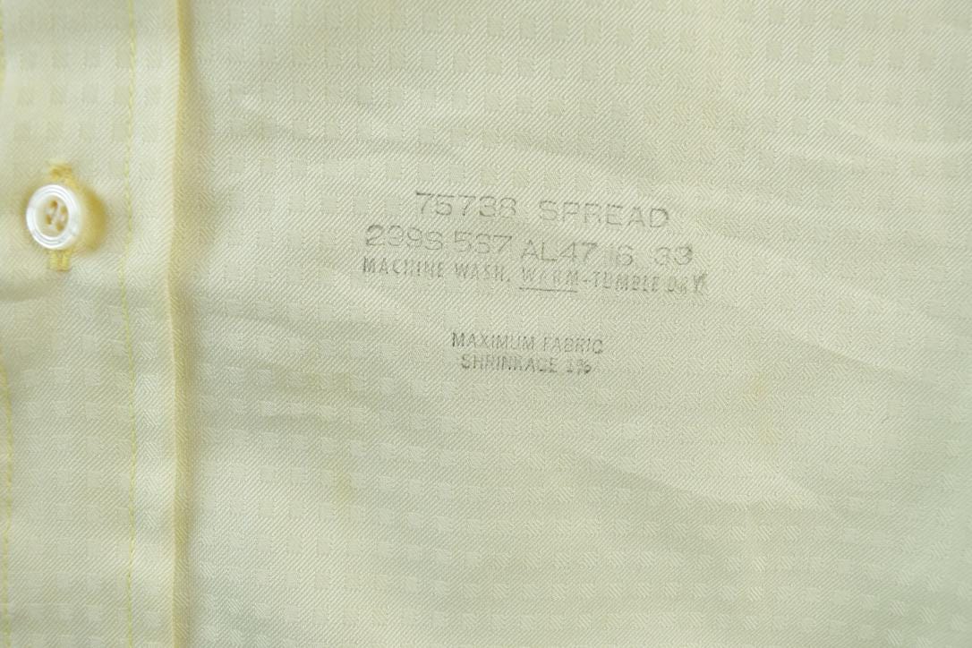 Vintage 1970s Dress Shirt Button Up Shirt  Vintage Golden Comfort Dress Shirt  Solid Button Up  Cowboy Shirt  Preppy Button Up