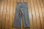 Vintage 1970s Rrrrus Made in USA Houndstooth Trousers Size 29 x 28