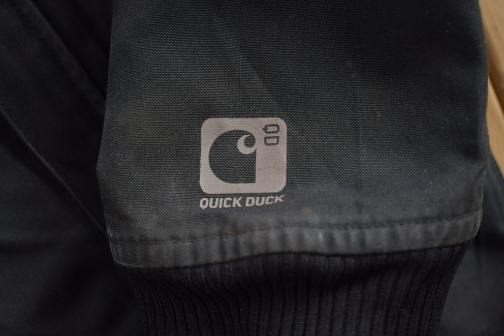 Vintage 90's Carhartt Quick Duck Hooded Jacket /