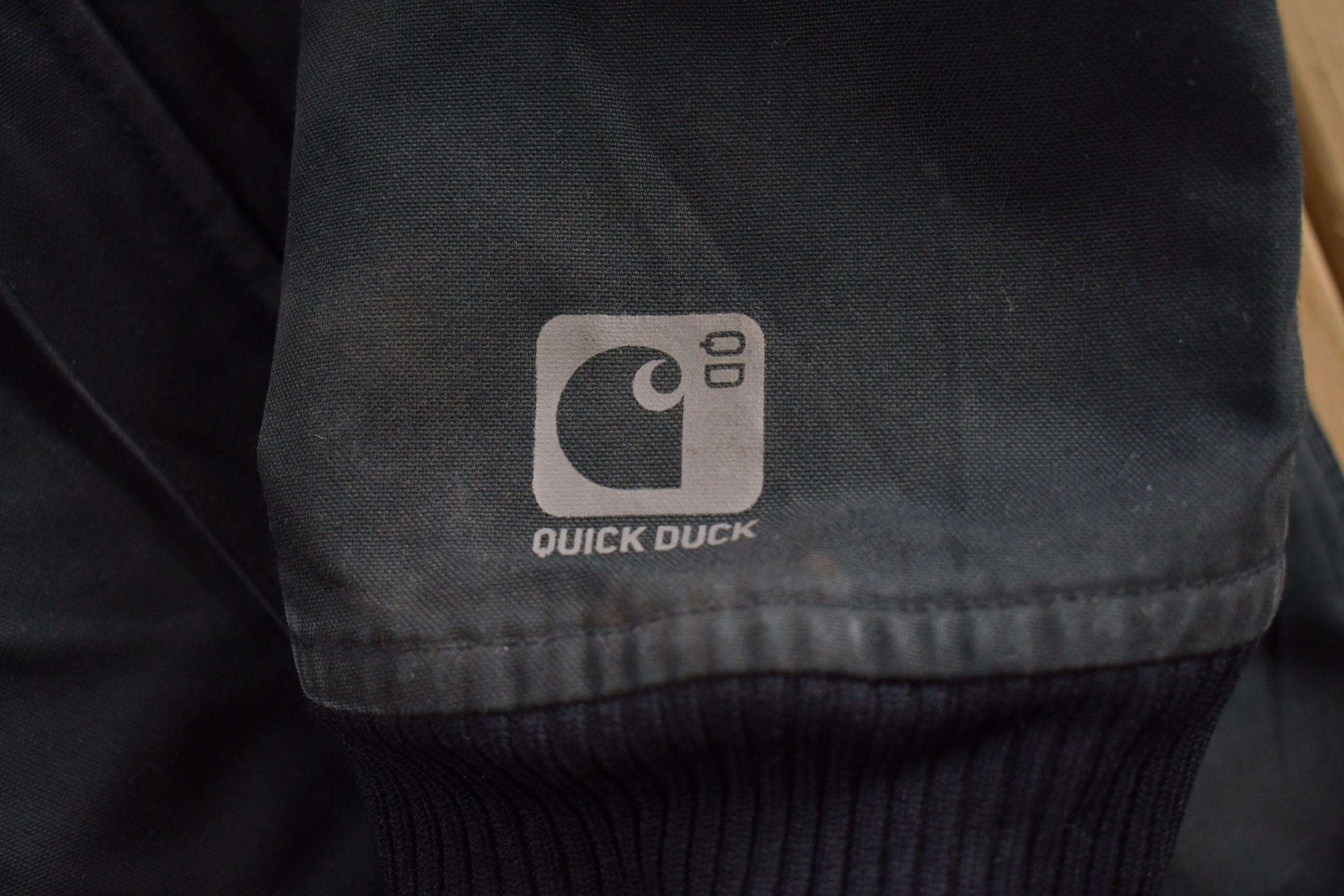 Vintage 90's Carhartt Quick Duck Hooded Jacket