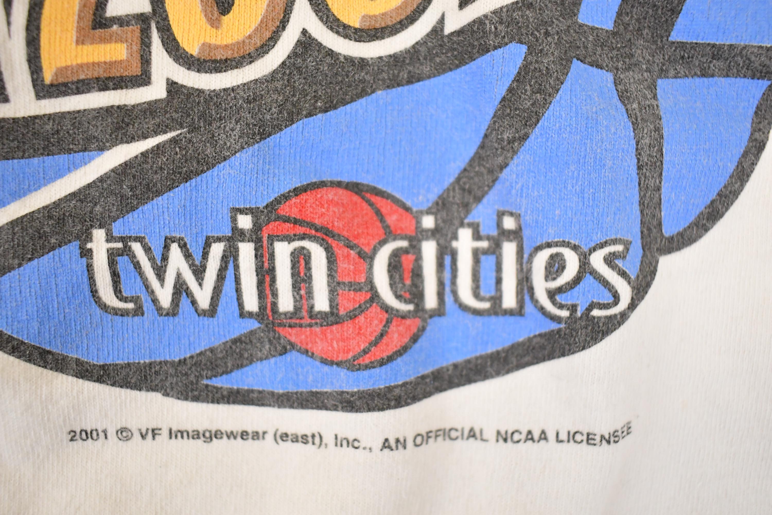 Vintage 2001 NCAA Final Four University Basketball Crewneck Shirt Men's L