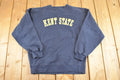 Vintage 1990s Kent State Jansport Crewneck Sweatshirt Men's M / NCAA College Spell Out / 90s Heavyweight Collegiate Sweater
