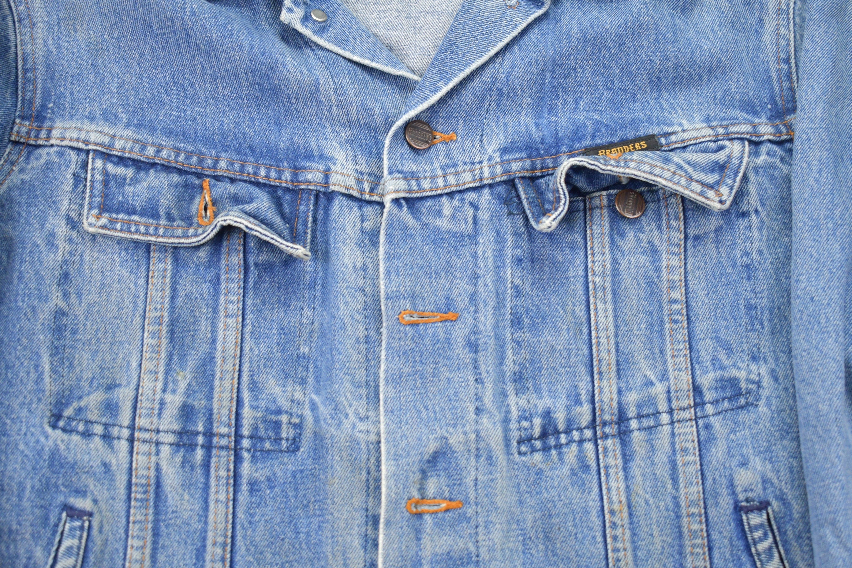 Vintage 1990s Dickies Brander Denim Jean Jacket