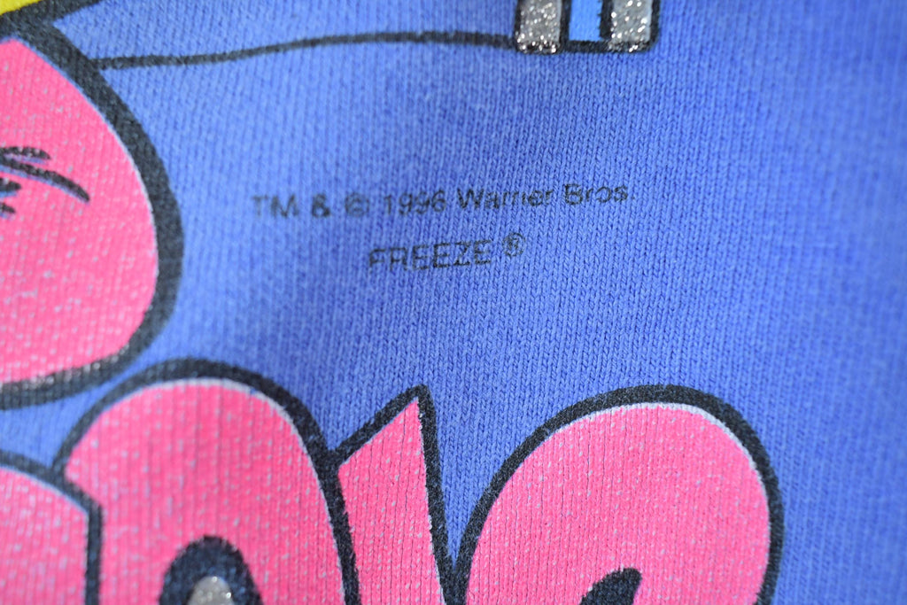 Vintage 1996 Tweety Bird Whatever Neon Looney Tunes Crewneck