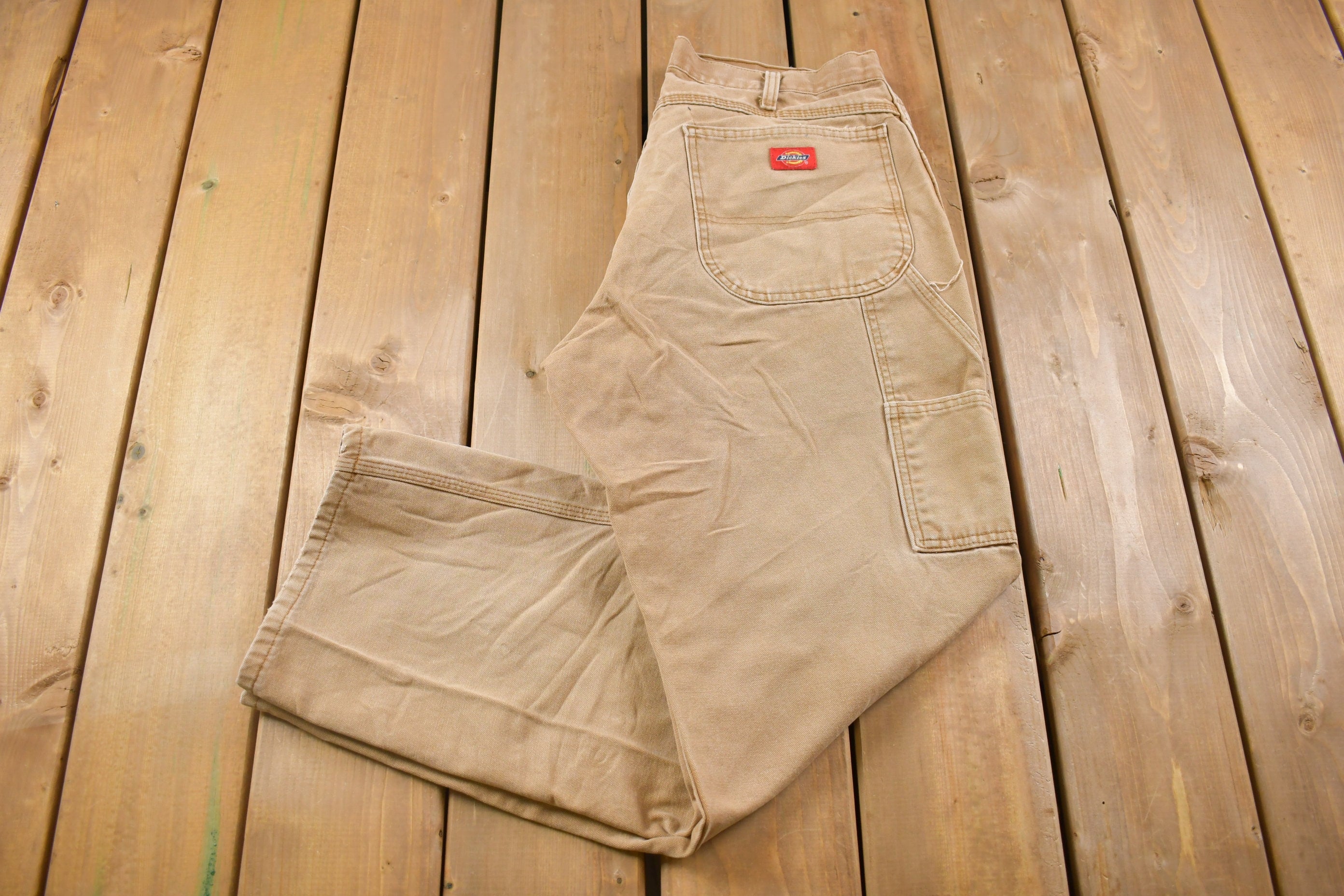 Vintage 1990's Dickies Painter Pants 33 x 30  American Vintage  Work Pants  Distressed Vintage  Streetwear Fashion  Vintage Pants