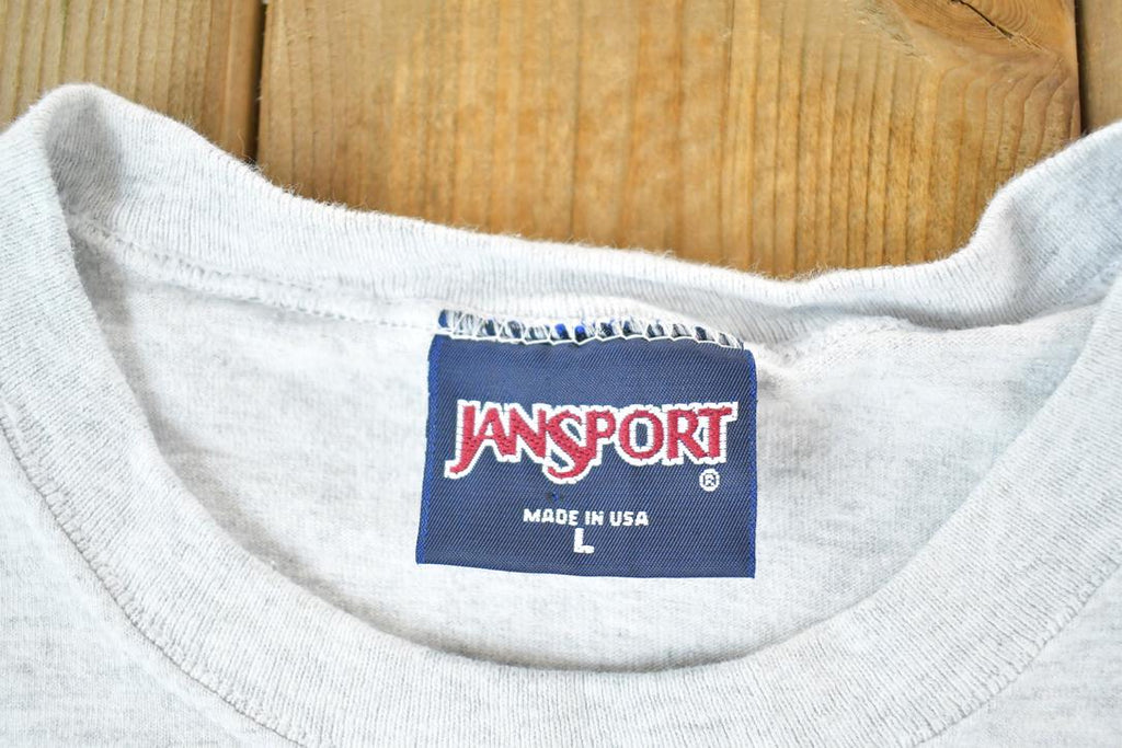 Vintage 1990s Jansport Alumni University Collegiate Long Sleeve T-Shirt Mens L