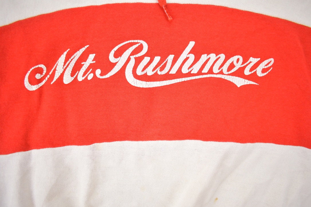 Vintage 1980s Mt.Rushmore Hoodie 80s Hoodie