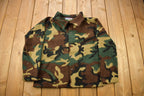 Vintage 1990s Denali USA Camouflage Fleece Sweater  Outdoorsman  90s Sweater  Made In USA  Streetwear  Hiking  Fleece Zip up