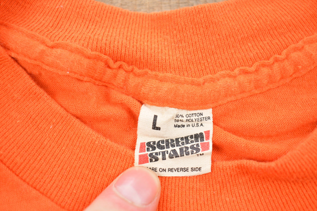 Vintage 1980s Quality Education Graphic T-Shirt