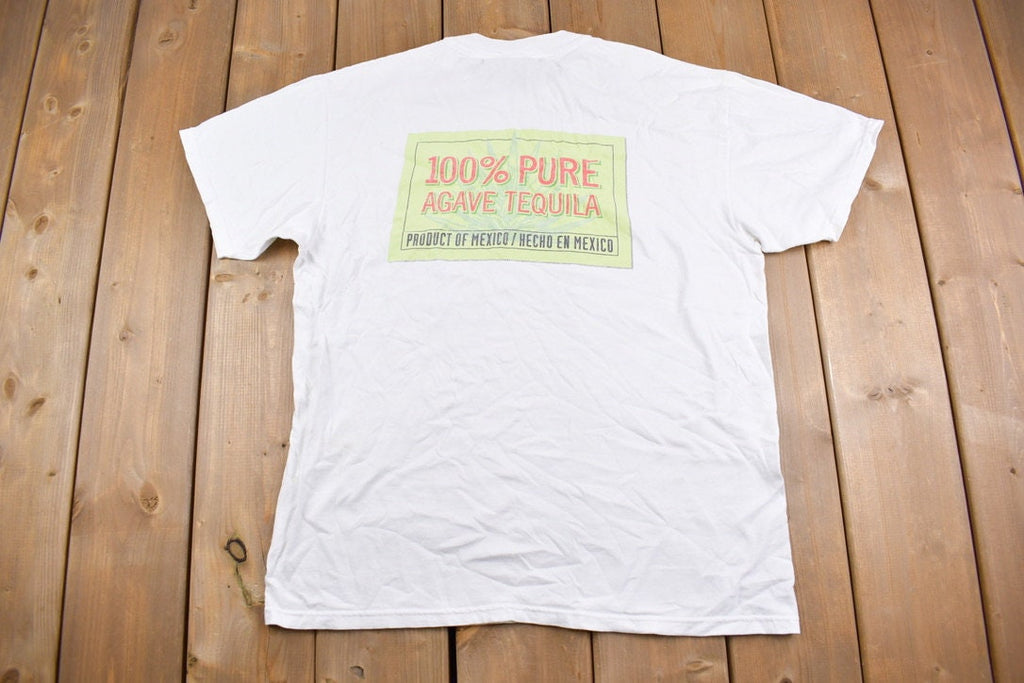 Vintage 1990s Sauza Hornitos Pure Agave Tequila Graphic T-Shirt