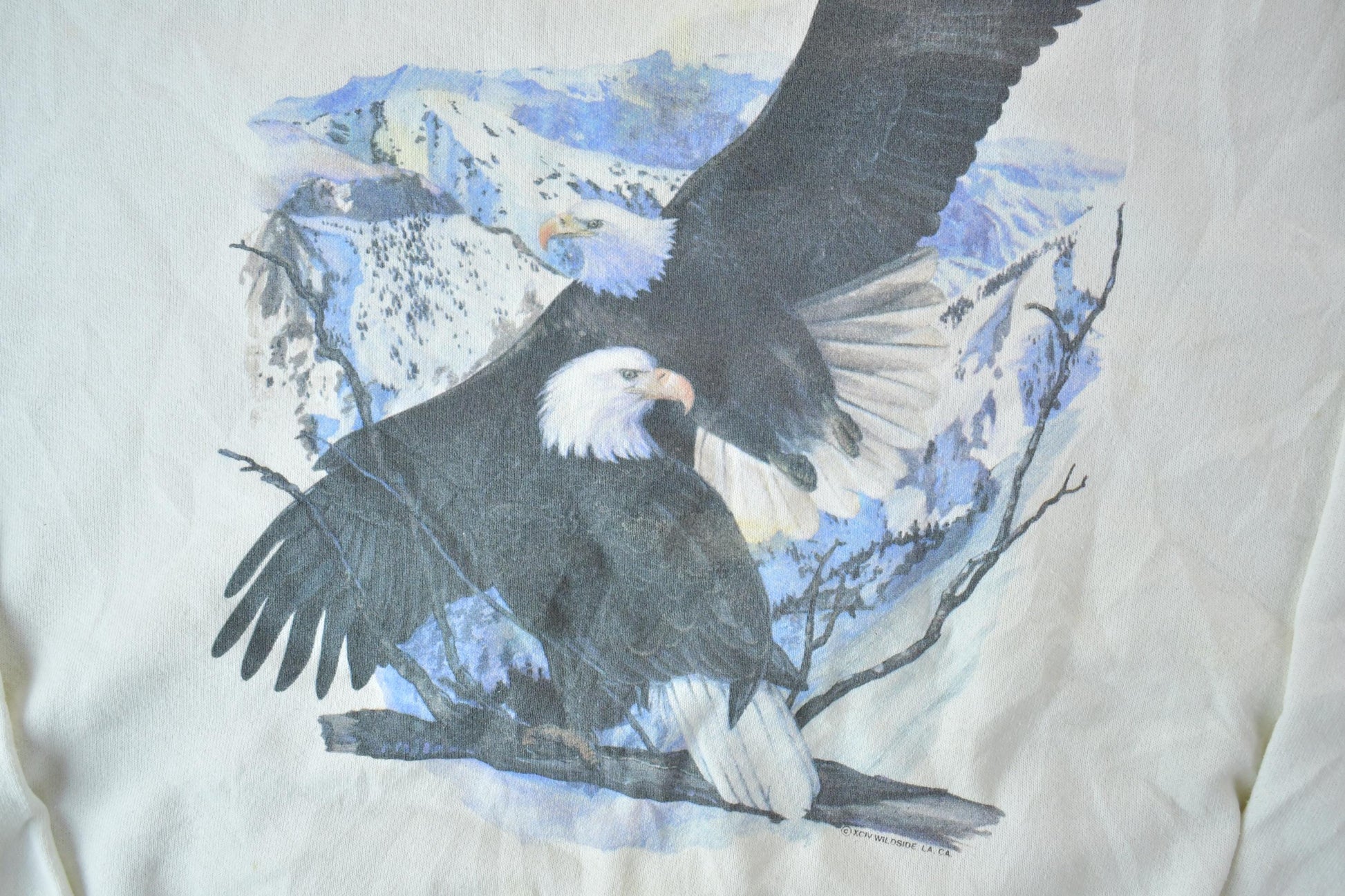 Vintage 1990s Eagle Mountain Crewneck  Souvenir  Vintage Sweatshirt  Outdoorsman  Wilderness Sweatshirt  Made In USA